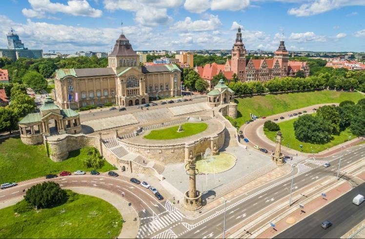 Apartament Parkowa Szczecin Polska Esterno foto